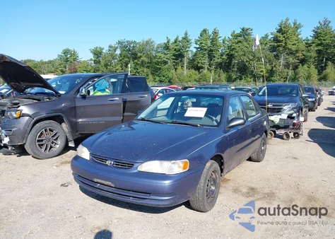 2000 Toyota Corolla Ve/Ce/Le z USA, uszkodzony, nr VIN 2T1BR12EXYC330307